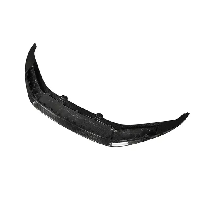 Genuine dry carbon fibre front splitter for Audi R8 V10 Gen 2 top side view