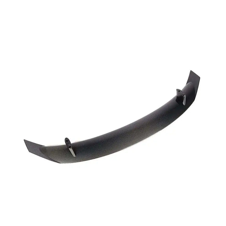 Audi R8 Coupe carbon fibre wing V3 drilled mounting detail