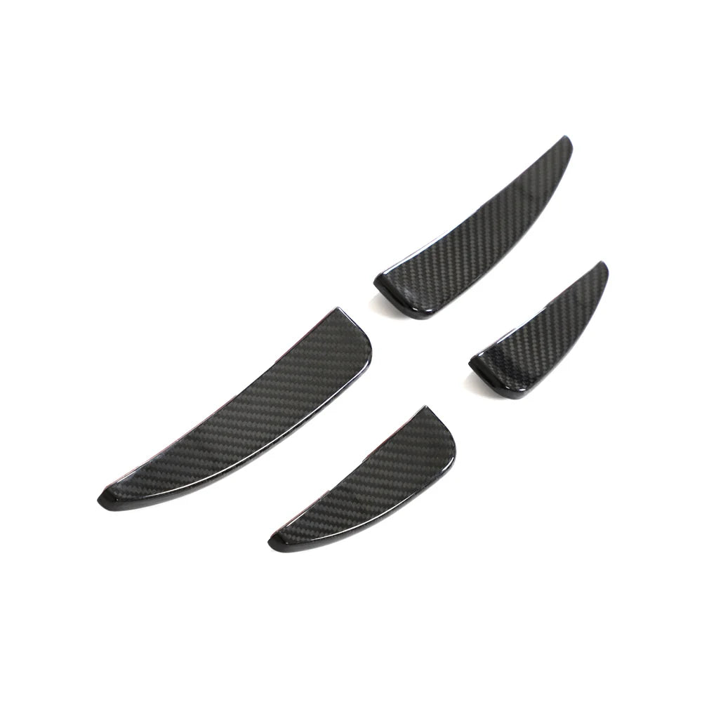 Audi R8 V10 Gen 2.5 dry carbon fibre front canards V1 pair