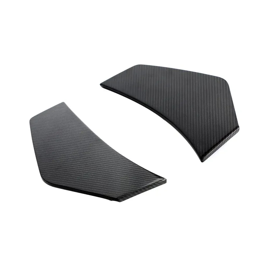 Genuine dry carbon fibre rear bumper corners for Audi R8 V10 Gen 2.5