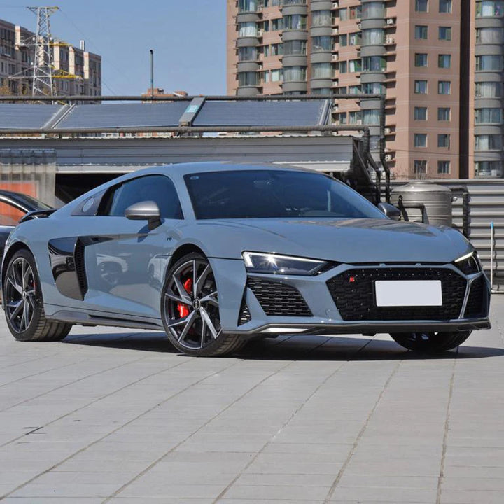 Audi R8 V10 Plus Gen 2.5 splitter V1 installed
