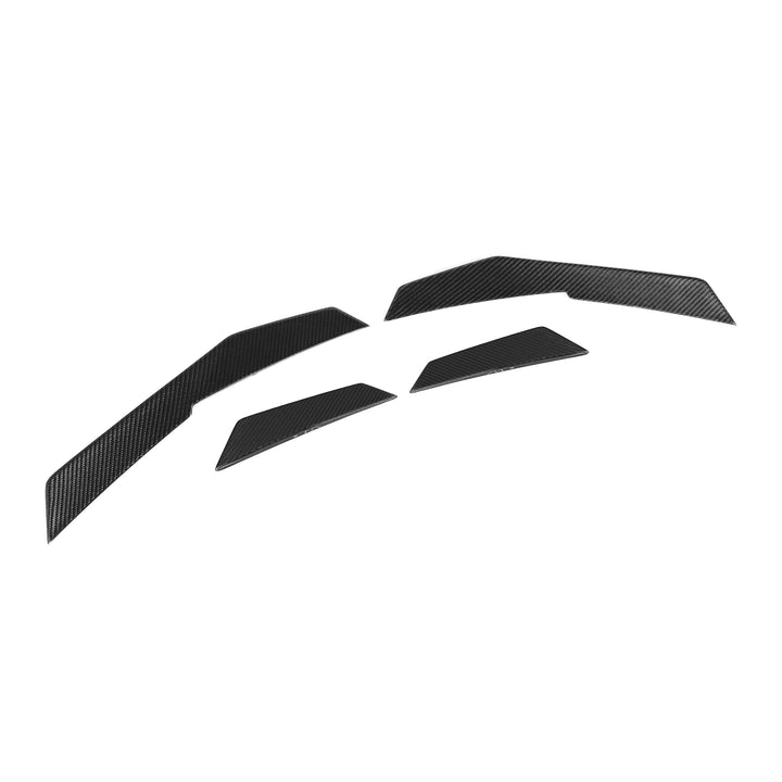 Genuine carbon fibre side canards for Audi R8 V10 V10 Plus Gen 2