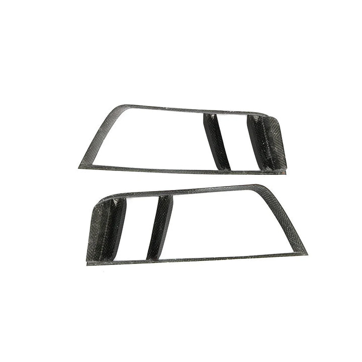 Audi R8 Gen 2 dry carbon fibre rear side grille close-up