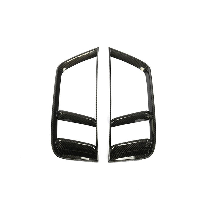 Audi R8 V10 Gen 2 dry carbon fibre rear side grilles pair