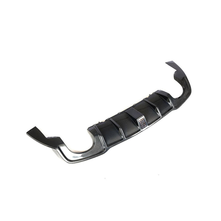 Audi RS3 8V Saloon Facelift carbon fibre rear diffuser with central brake light