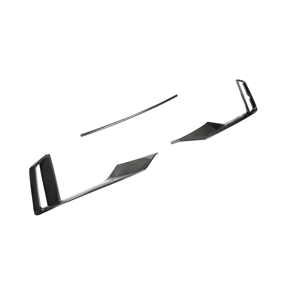 Genuine dry carbon fibre bumper trim for Audi RS3 8V Saloon Facelift