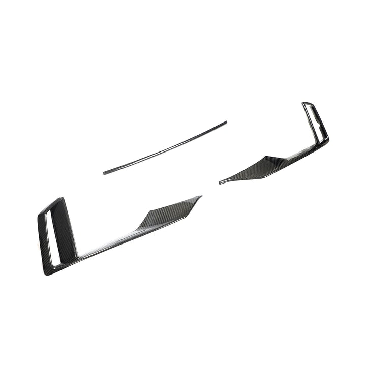 Genuine dry carbon fibre bumper trim for Audi RS3 8V Saloon Facelift