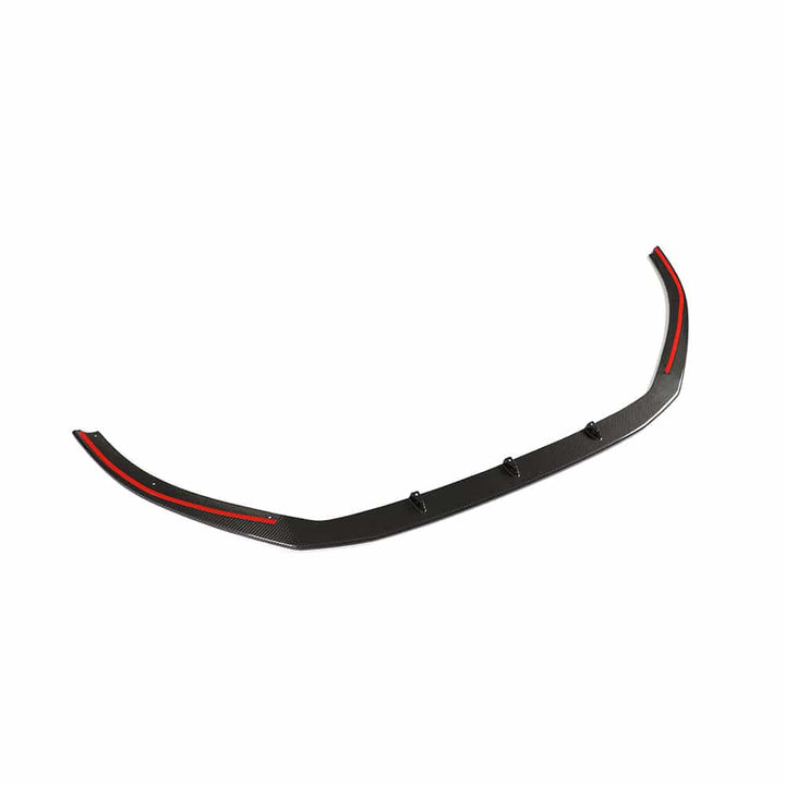 Audi RS3 8V Saloon genuine carbon fibre front splitter V1