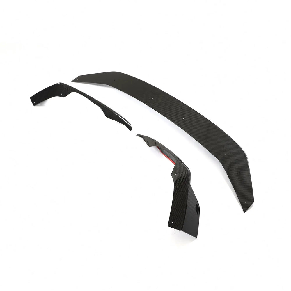 Audi RS6 C8 dry carbon fibre front splitter
