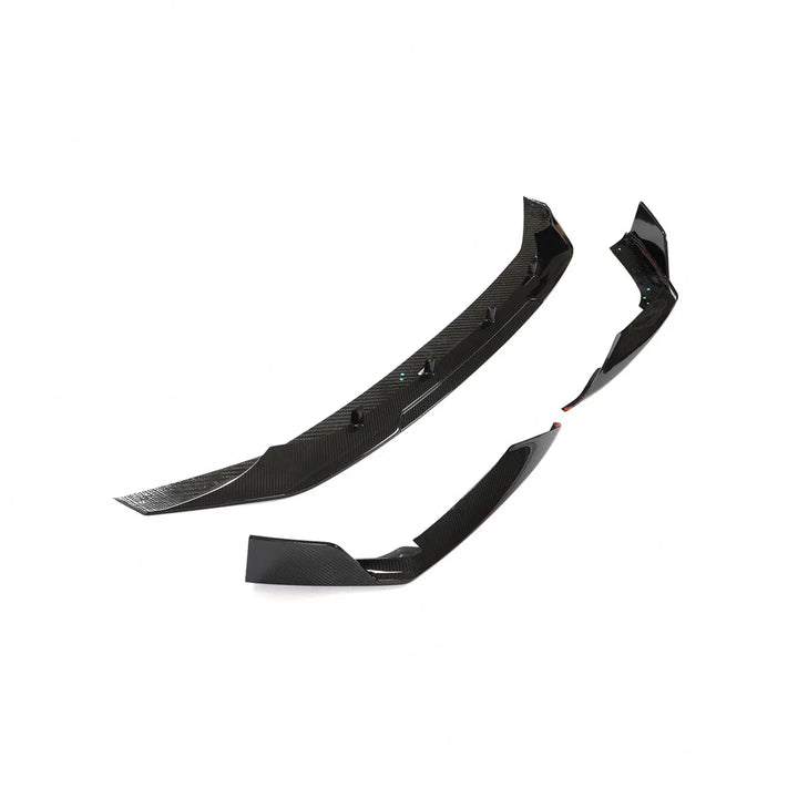 Genuine dry carbon fibre front splitter for Audi RS6 C8