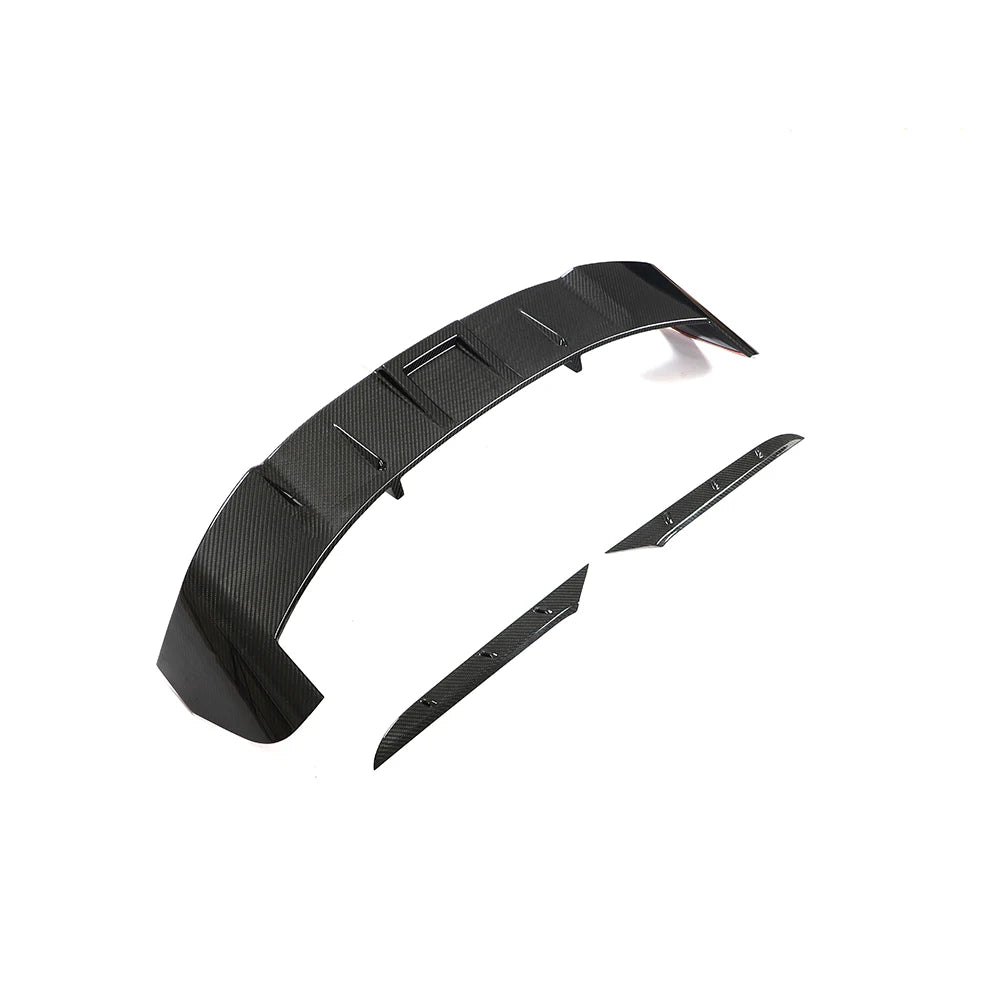 Audi RS6 C8 dry carbon fibre rear upper boot spoiler