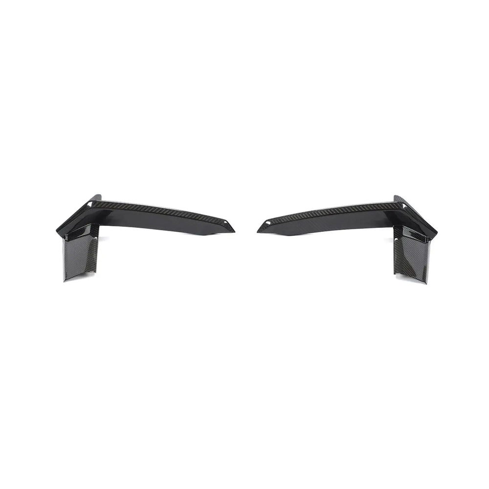Pre-Preg carbon fibre bumper insert for Audi RS6 showing weave