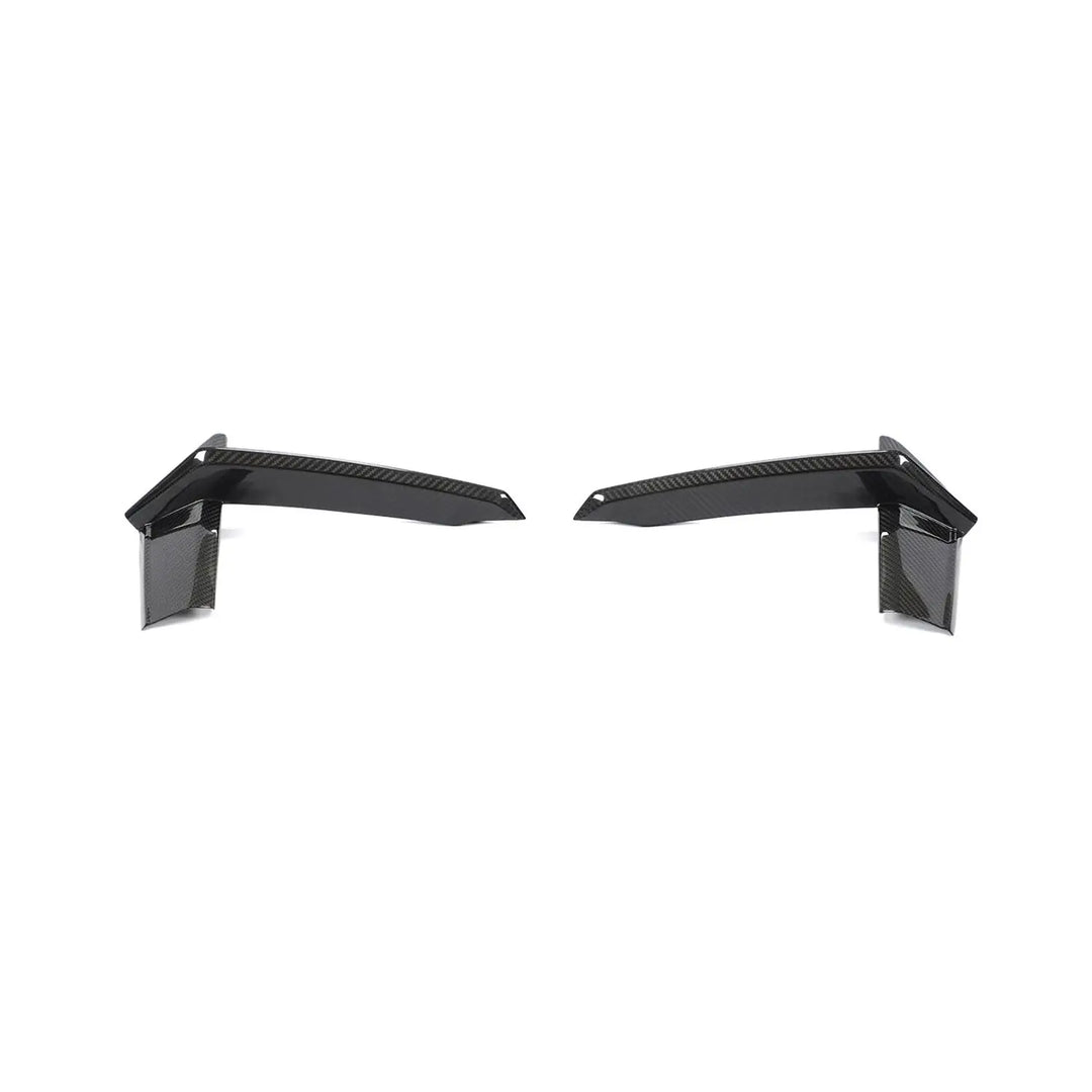 Pre-Preg carbon fibre bumper insert for Audi RS6 showing weave
