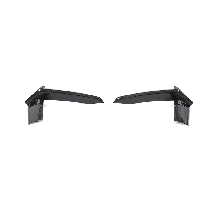 Pre-Preg carbon fibre bumper insert for Audi RS6 showing weave