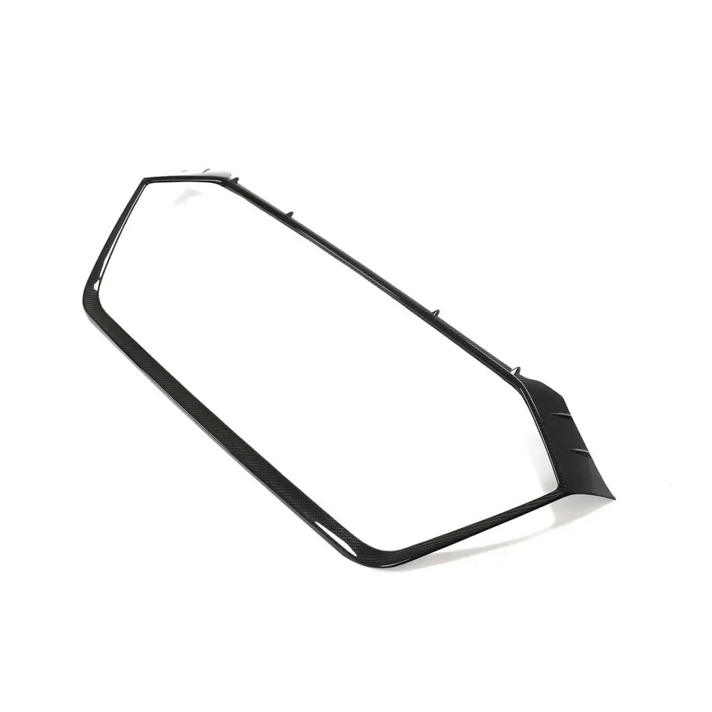 Audi RS6 RS7 C8 dry carbon fibre grille insert