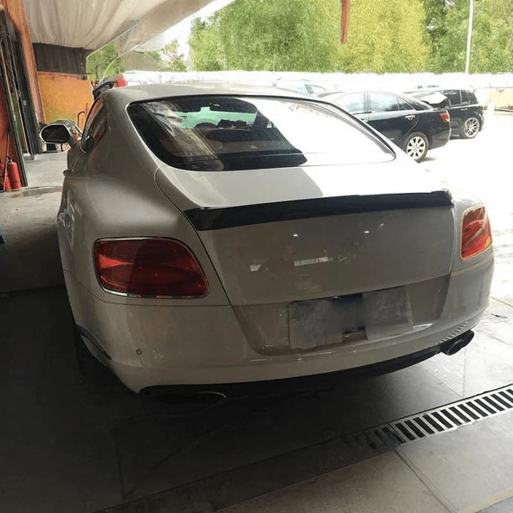 Bentley Continental GT 2nd Generation spoiler installed