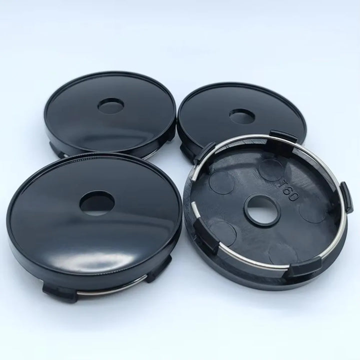 Universal alloy wheel black centre cap replacement
