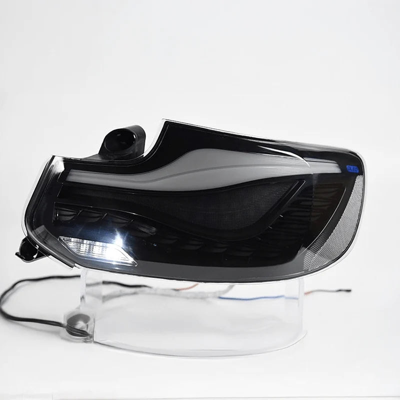 OLED smoked black plug and play rear tail lights for BMW 2 Series M2 on the showcase