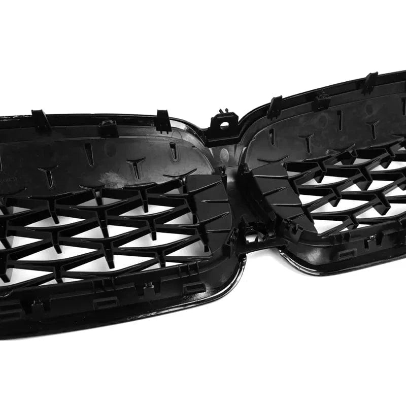 Genuine carbon fibre diamond slat kidney grille for BMW 3 Series G20 G21 Pre-LCI