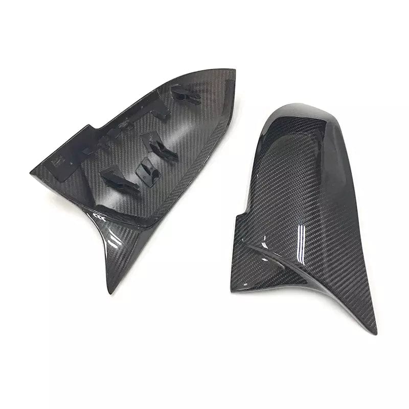 BMW F-chassis dry carbon fibre wing mirror covers