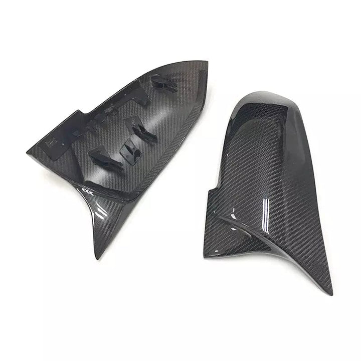 BMW F-chassis dry carbon fibre wing mirror covers
