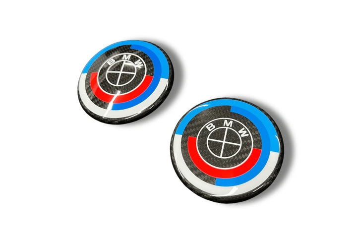 BMW Real Carbon Fibre Overlay Badges | Multiple Designs & Sizes | AutoCap Solutions