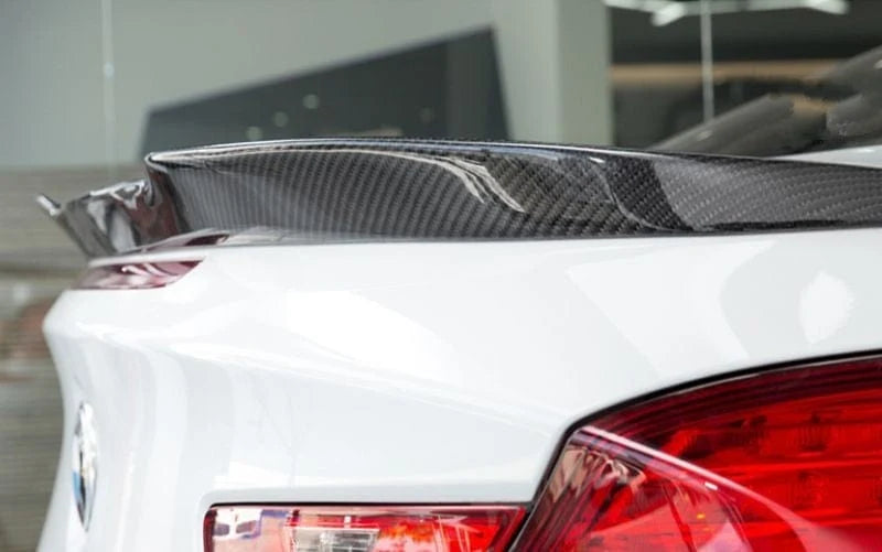 BMW 6 Series F06 Gran Coupe carbon fibre rear spoiler, side profile