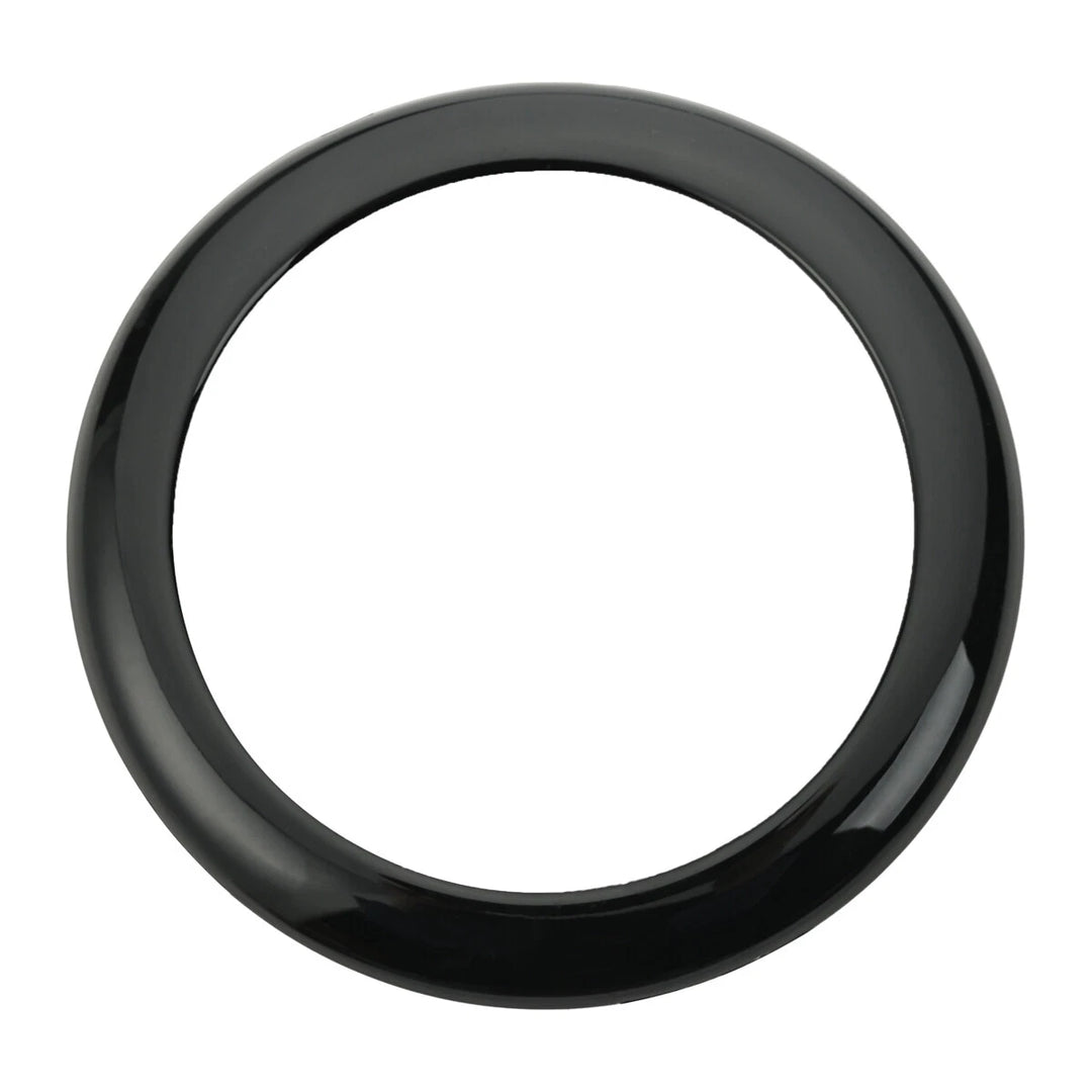 BMW 82mm badge surround gloss black de-chrome