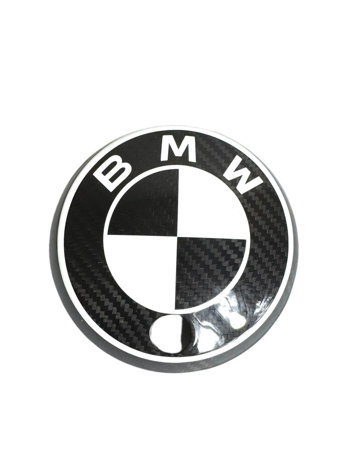 BMW Real Carbon Fibre Overlay Badges | Multiple Designs & Sizes | AutoCap Solutions