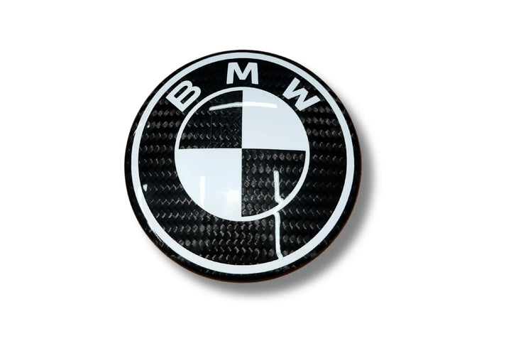 BMW Real Carbon Fibre Overlay Badges | Multiple Designs & Sizes | AutoCap Solutions