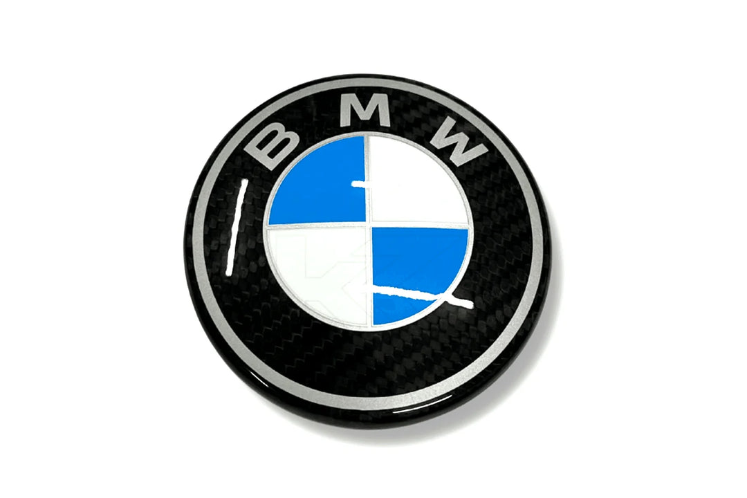 BMW Real Carbon Fibre Overlay Badges | Multiple Designs & Sizes | AutoCap Solutions
