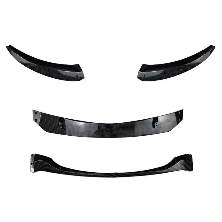Carbon fibre look ABS front splitter for BMW E82 M Sport
