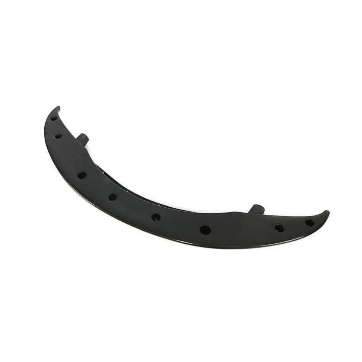 BMW E93 Convertible front splitter V1 close-up showing weave