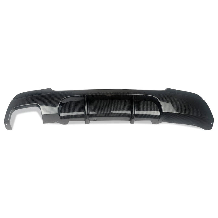 BMW E92 E93 3 Series carbon fibre look rear diffuser dual left exit