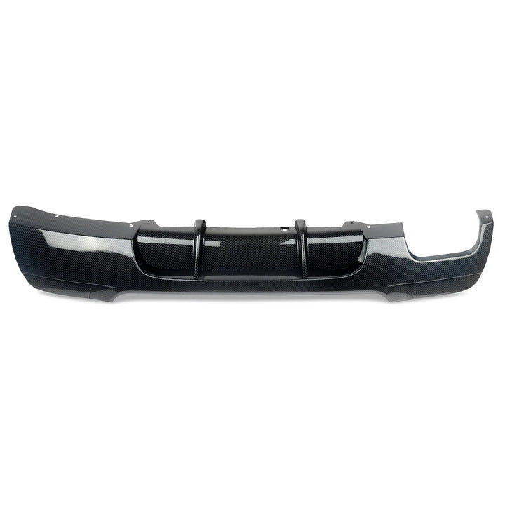 BMW E92 E93 3 Series carbon fibre look rear diffuser dual left exit alternate shot