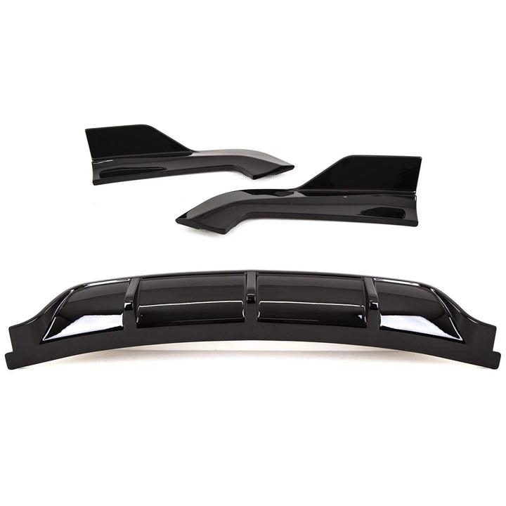 BMW X5 F15 gloss black front splitter rear diffuser side skirts spoiler