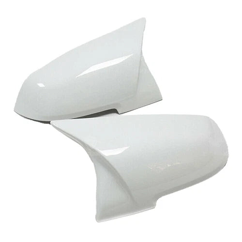 Alpine White wing mirror covers for BMW F-chassis