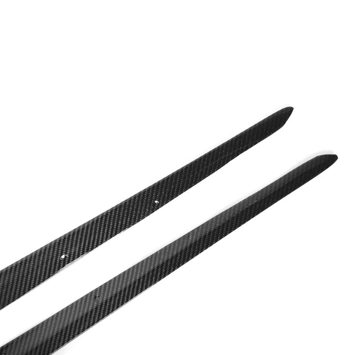 BMW F20 LCI M Sport side profile carbon fibre detail close up