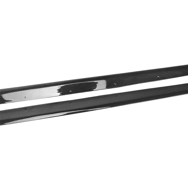 BMW F20 LCI M Sport side profile carbon fibre detail