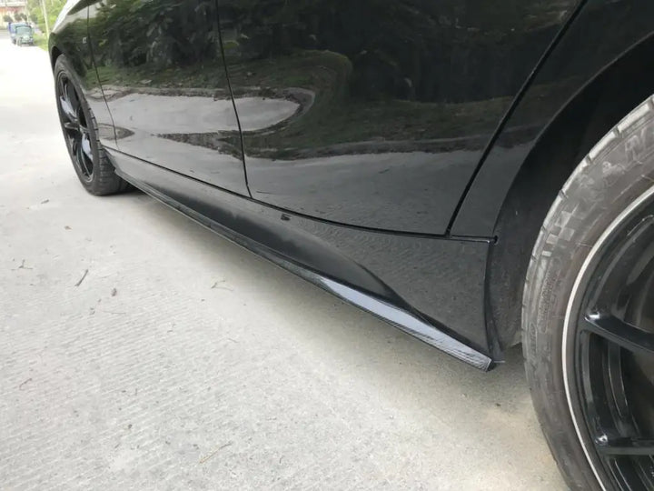 BMW 1 Series F21 LCI side skirt installed