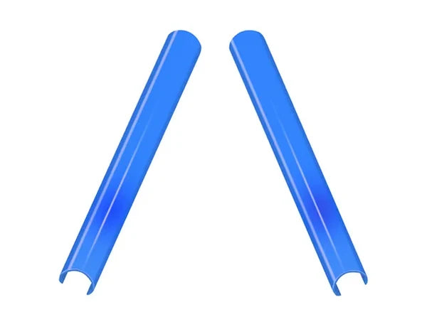 BMW F-Chassis grille strut brace covers blue