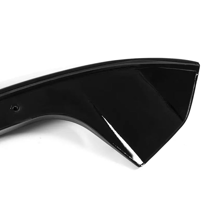 BMW F20 F21 Gloss Black Spoiler V1 close up