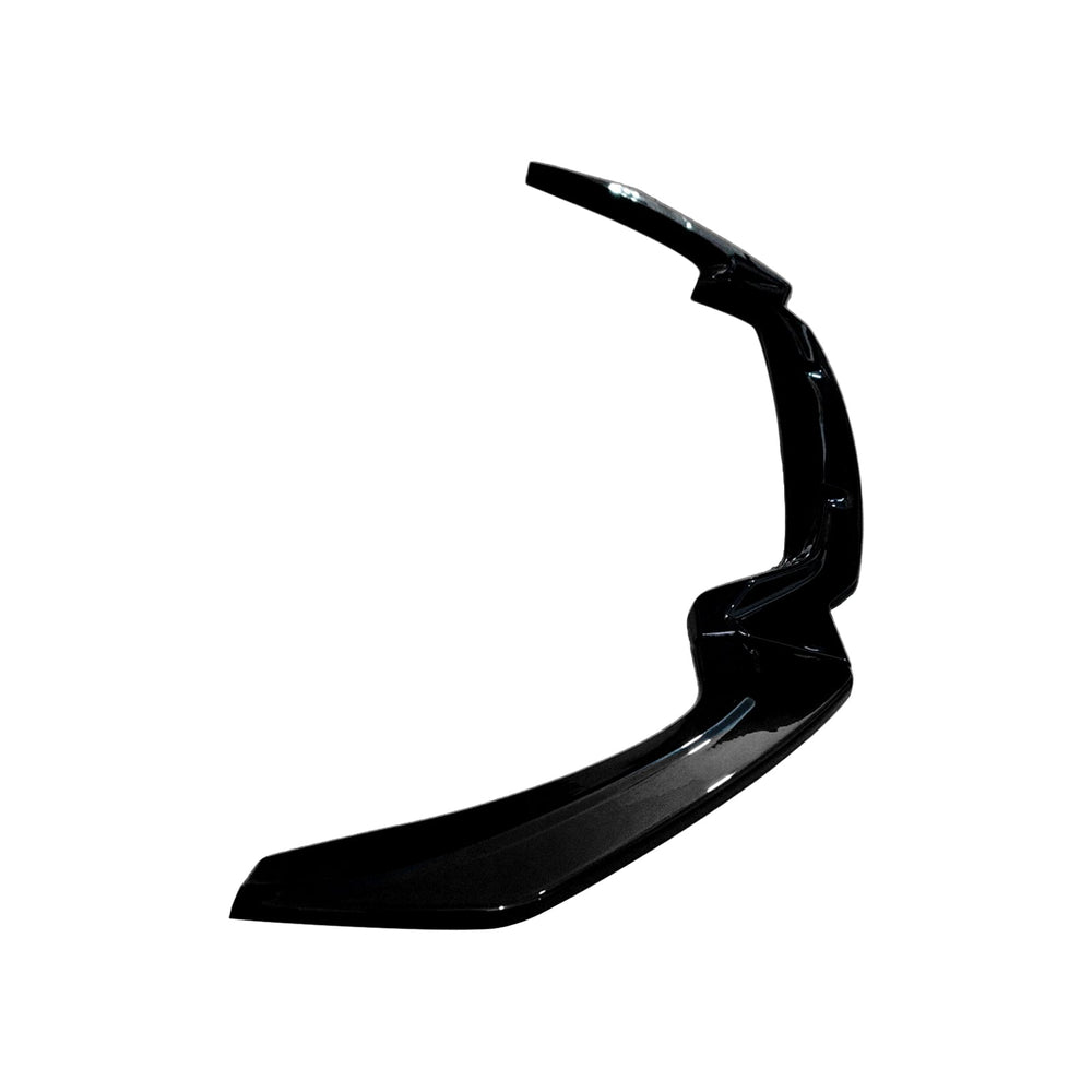 BMW F20 F21 LCI 1 Series M Sport gloss black front splitter side shot