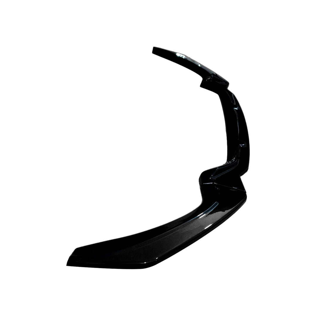 BMW F20 F21 LCI 1 Series M Sport gloss black front splitter side shot