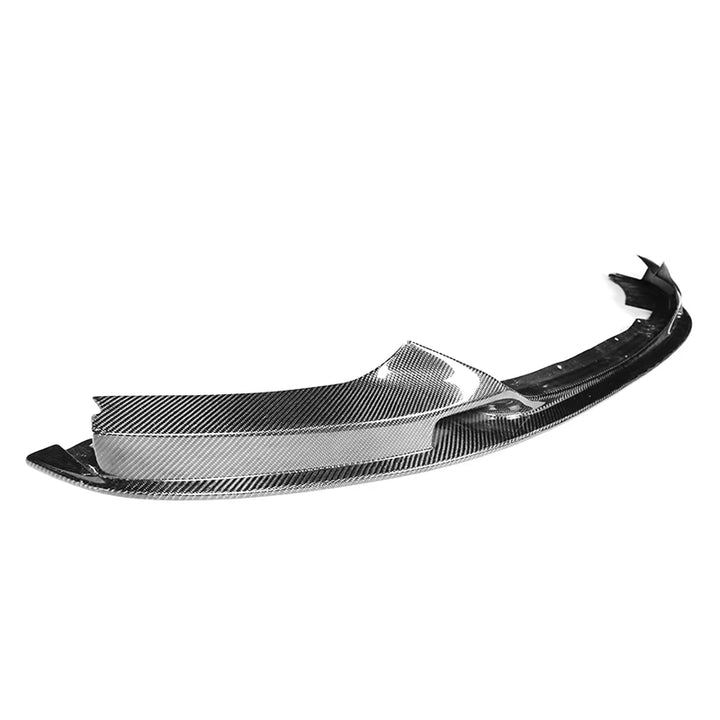 BMW F22 M Sport front bumper carbon fibre detail