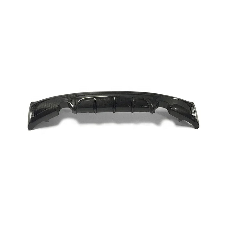 BMW F22 F23 2 Series M Sport genuine carbon fibre rear diffuser dual exhaust