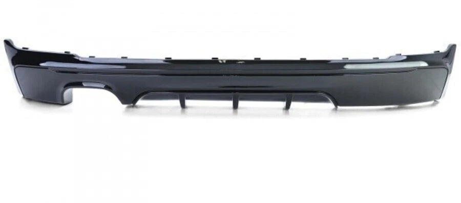BMW F22 F23 2 Series M Sport gloss black rear diffuser dual left exit