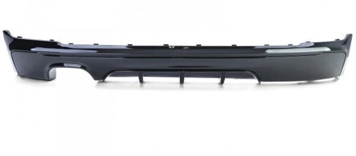 BMW F22 F23 2 Series M Sport gloss black rear diffuser dual left exit