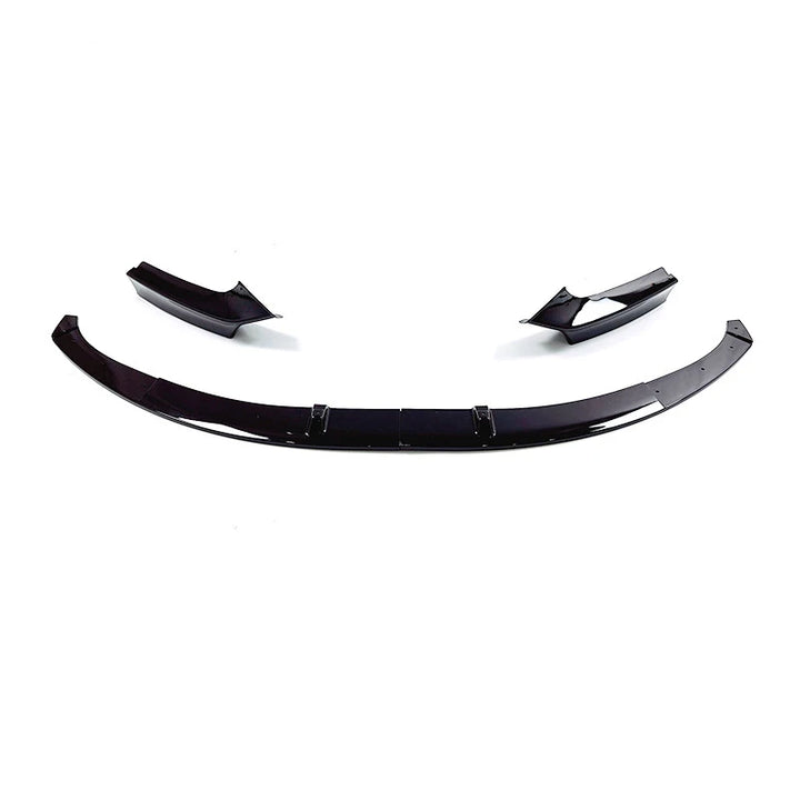 Gloss black front splitter for BMW 2 Series F22/F23 Pre-LCI M Sport bumper