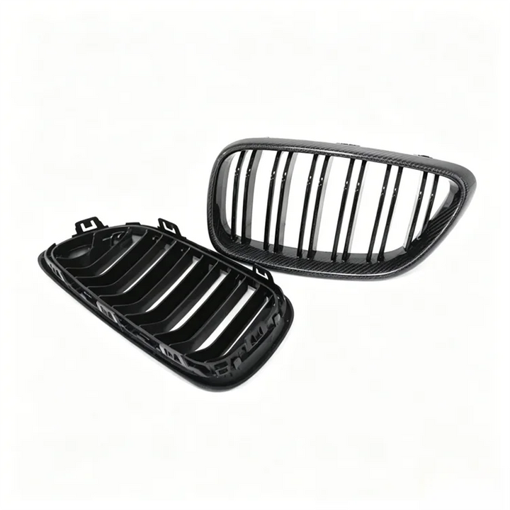 Genuine carbon fibre kidney grilles for BMW F87 M2 F22 F23